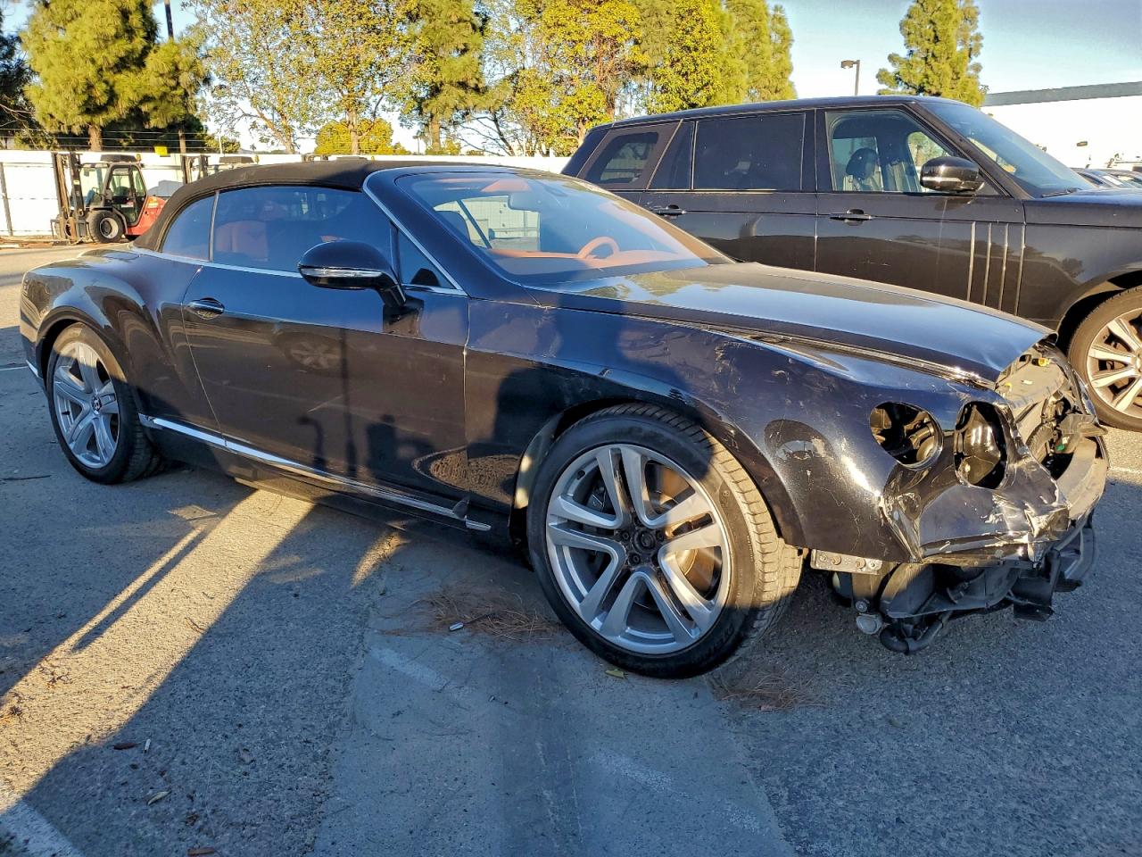 2013 Bentley Continental Gtc V8 Black vin: SCBGT3ZA1DC083108