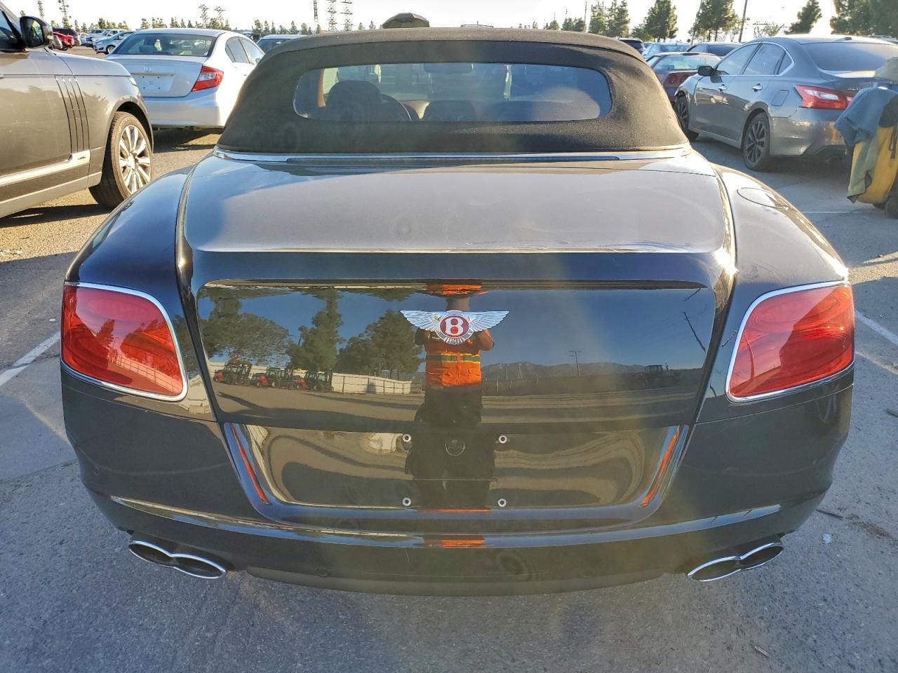 2013 Bentley Continental Gtc V8 Black vin: SCBGT3ZA1DC083108