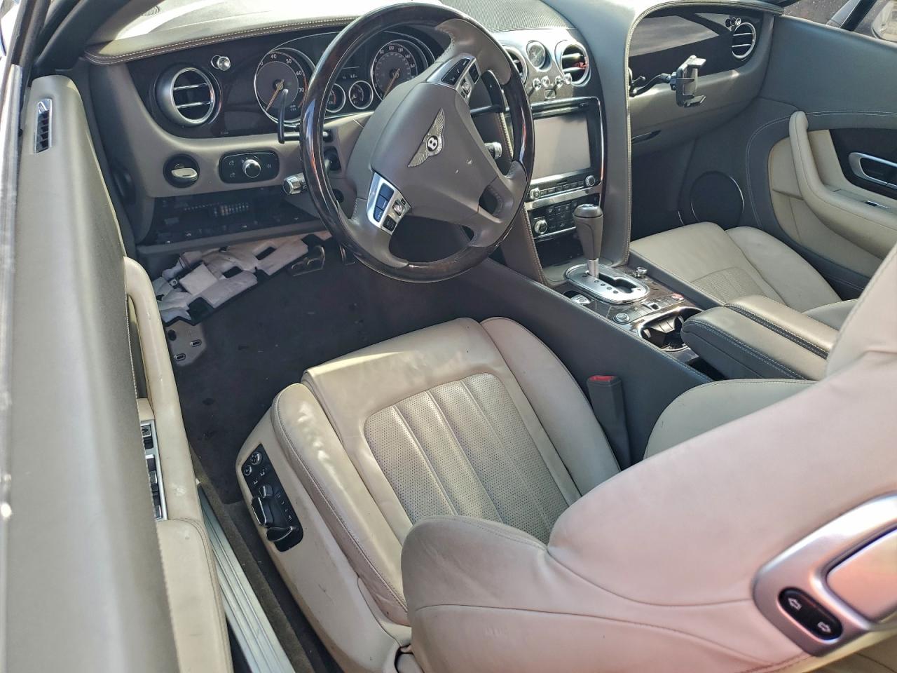 2015 Bentley Continental Gtc Silver vin: SCBGU3ZA0FC050035