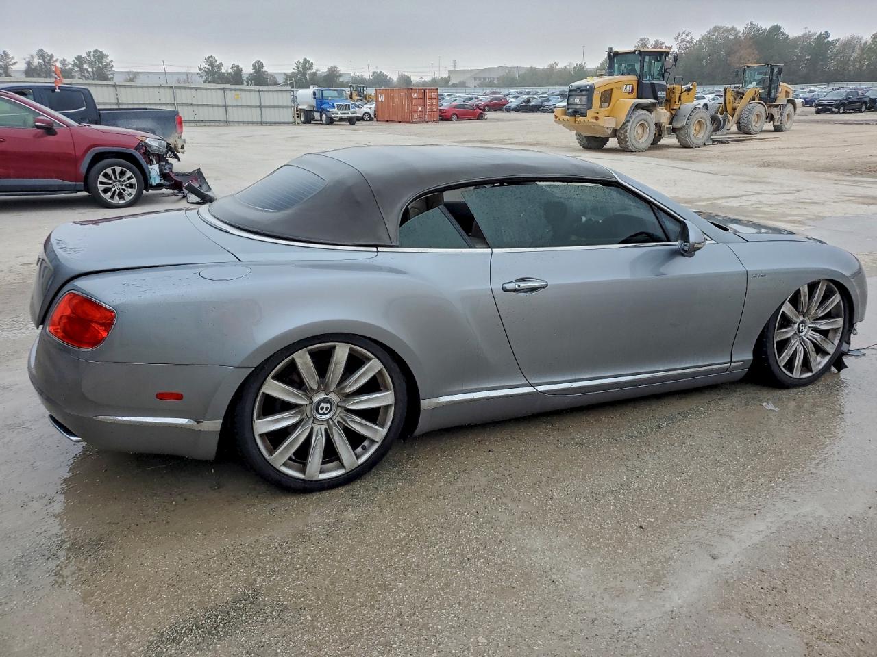 2015 Bentley Continental Gtc Silver vin: SCBGU3ZA0FC050035