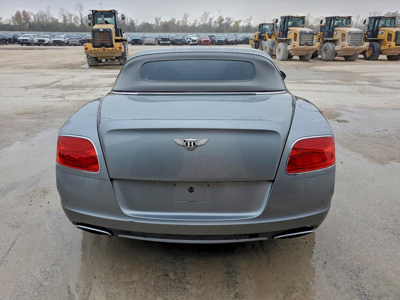 2015 Bentley Continental Gtc Silver vin: SCBGU3ZA0FC050035