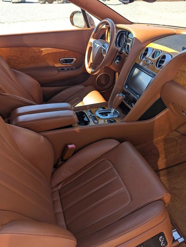 2015 Bentley Continental Gtc Beige vin: SCBGU3ZA1FC045751