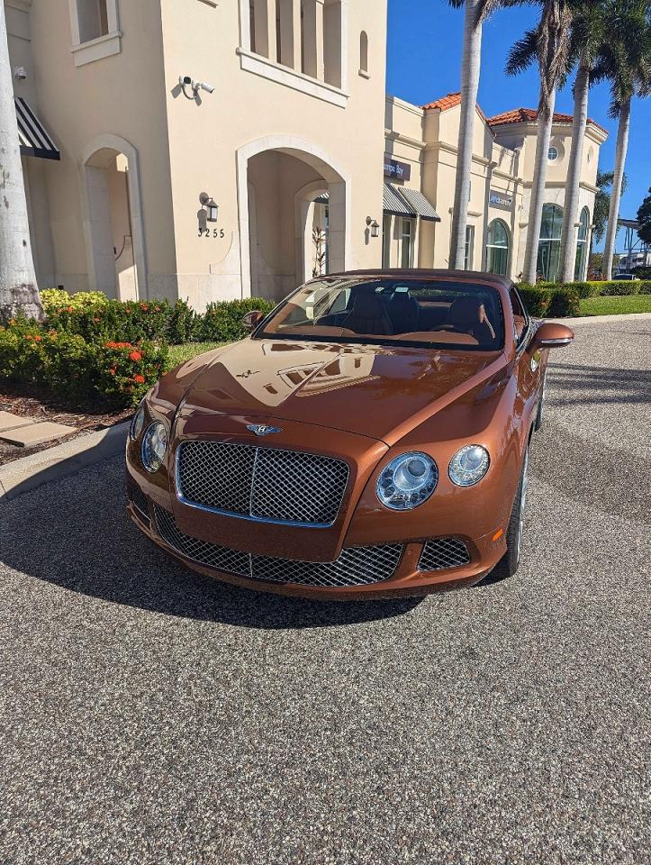 2015 Bentley Continental Gtc Beige vin: SCBGU3ZA1FC045751