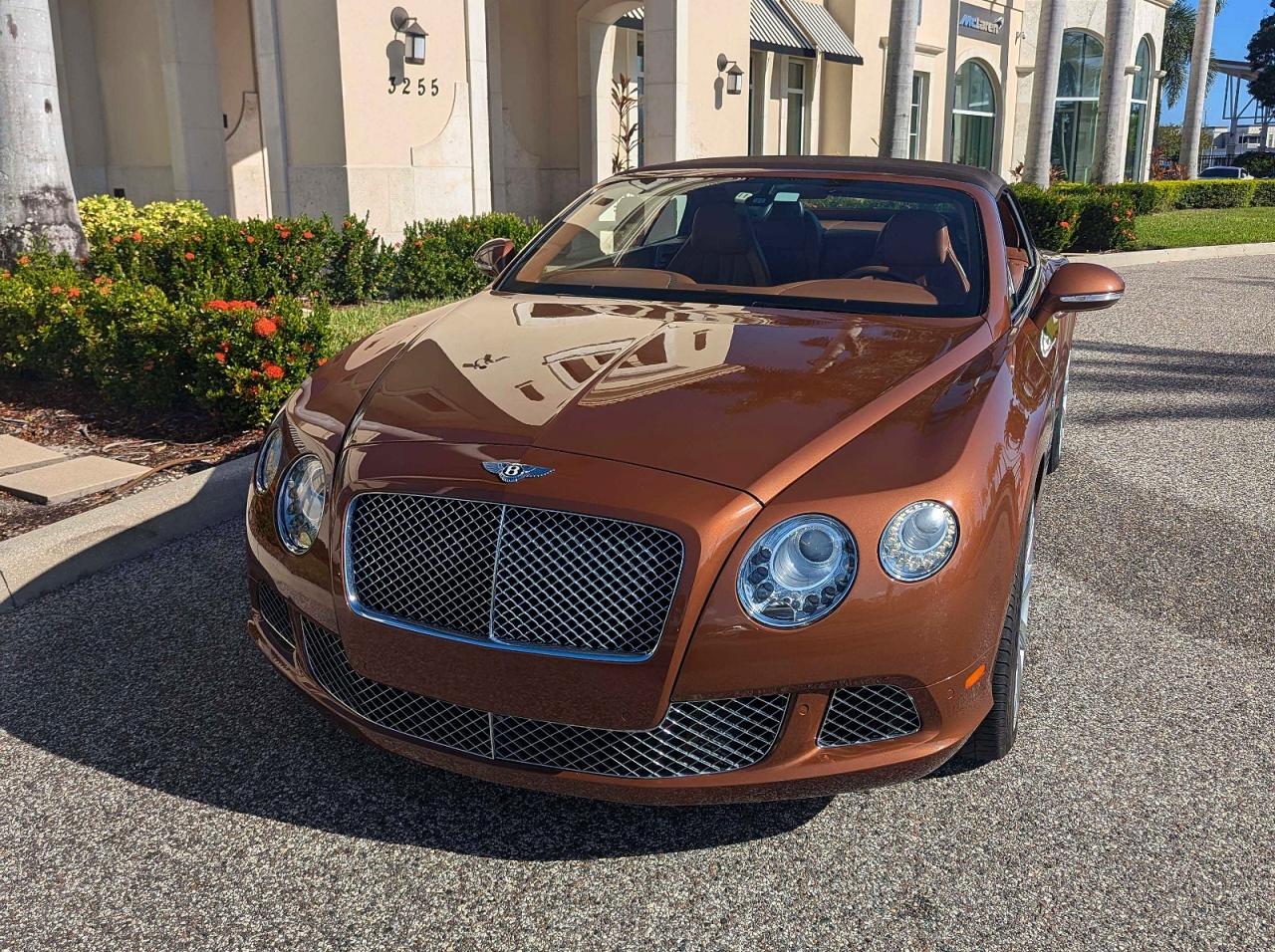 2015 Bentley Continental Gtc Beige vin: SCBGU3ZA1FC045751
