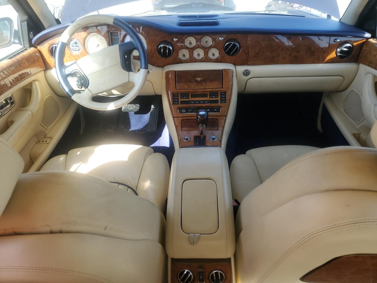 2001 Bentley Arnage Blue vin: SCBLC31E01CX05867