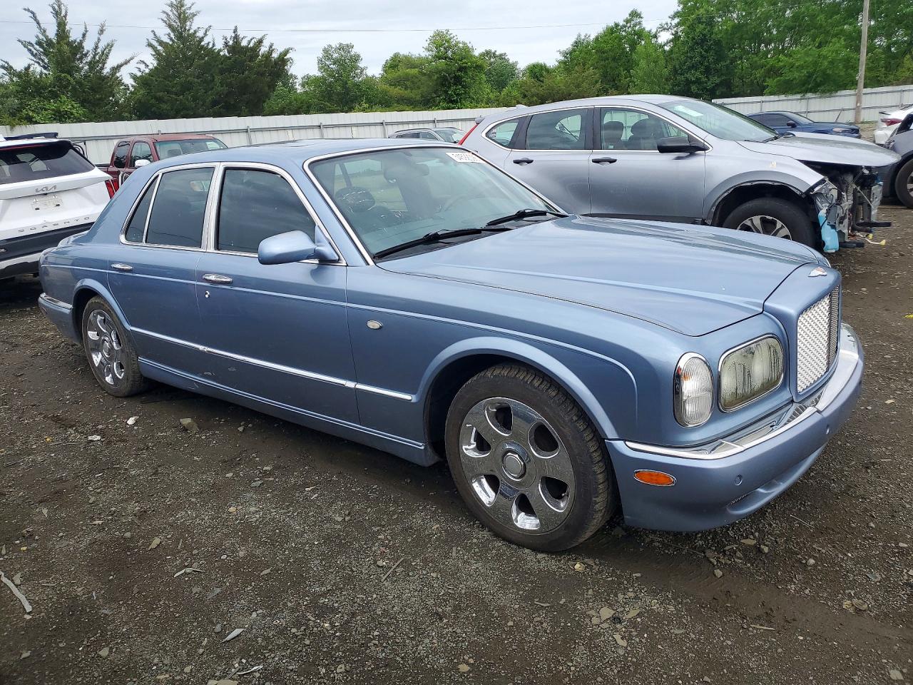 2000 Bentley Arnage Синий vin: SCBLC31E5YCX05308