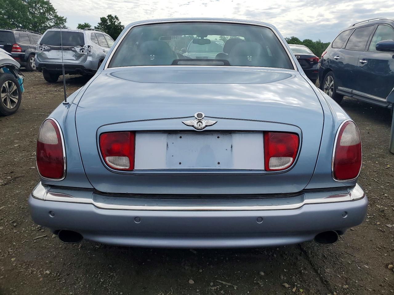 2000 Bentley Arnage Синий vin: SCBLC31E5YCX05308