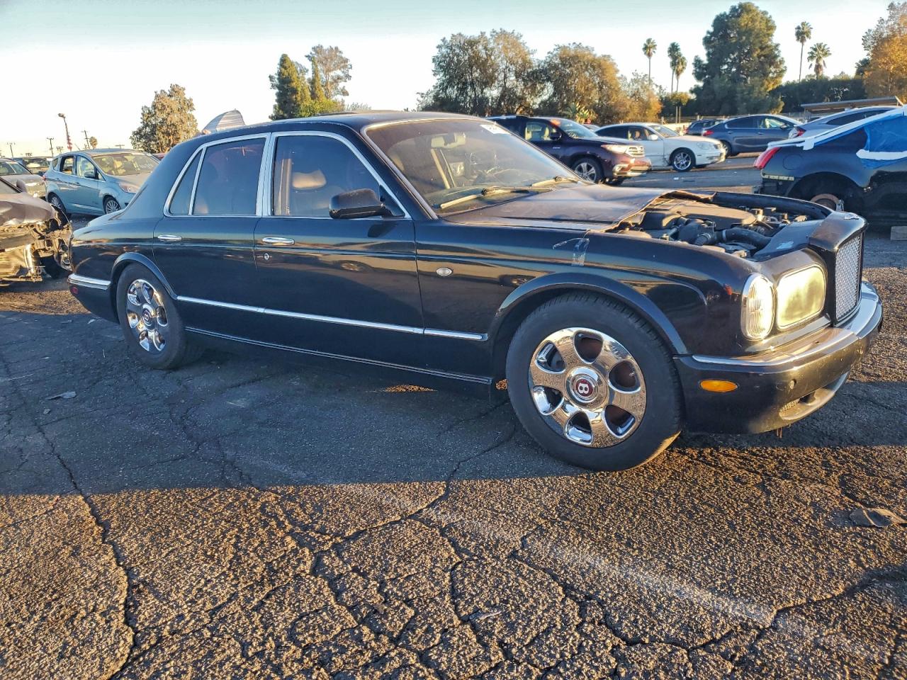 2001 Bentley Arnage Black vin: SCBLC31E81CX05759