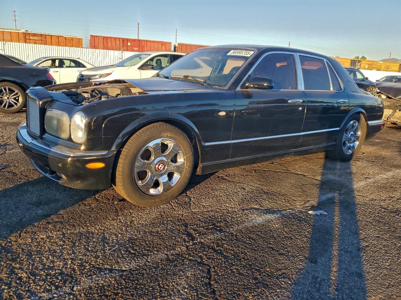 2001 Bentley Arnage Black vin: SCBLC31E81CX05759