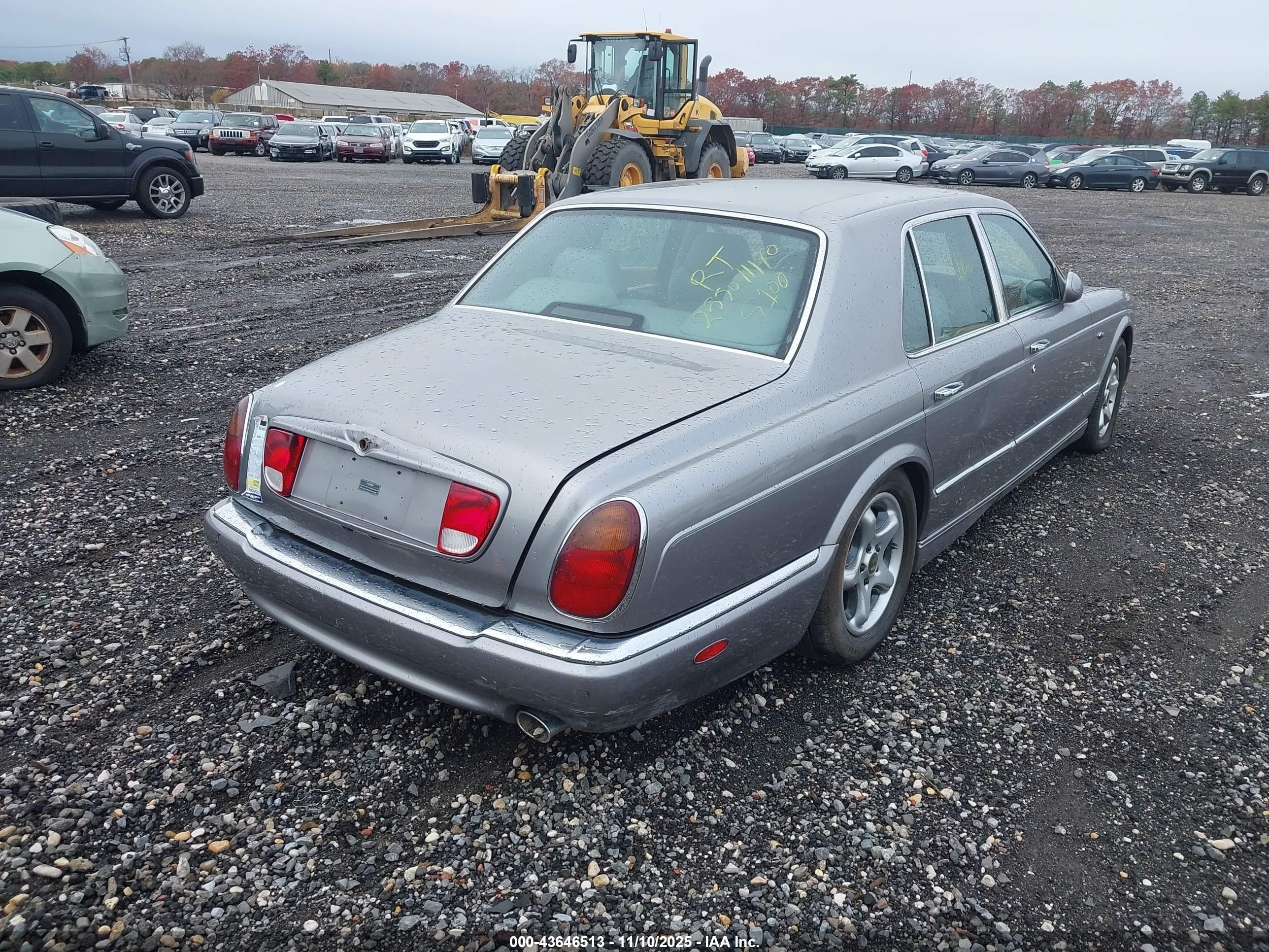 2001 Bentley Arnage   Gray vin: SCBLC31E81CX06555