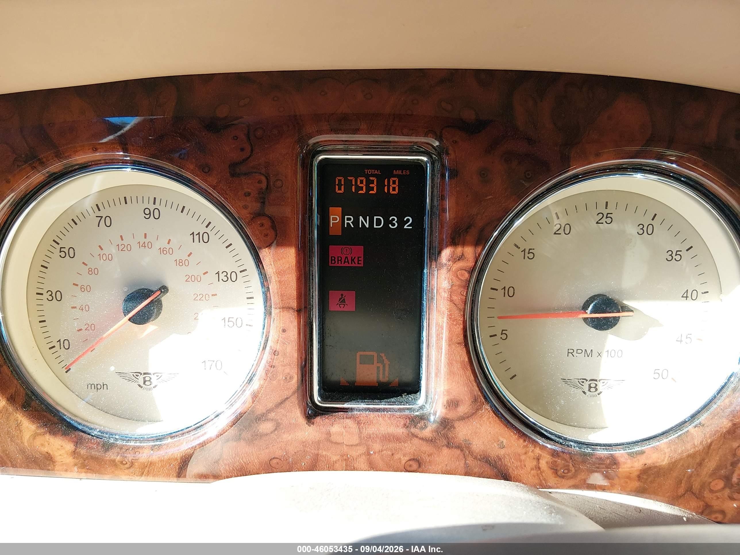 2001 Bentley Arnage   Black vin: SCBLC31E91CX06208