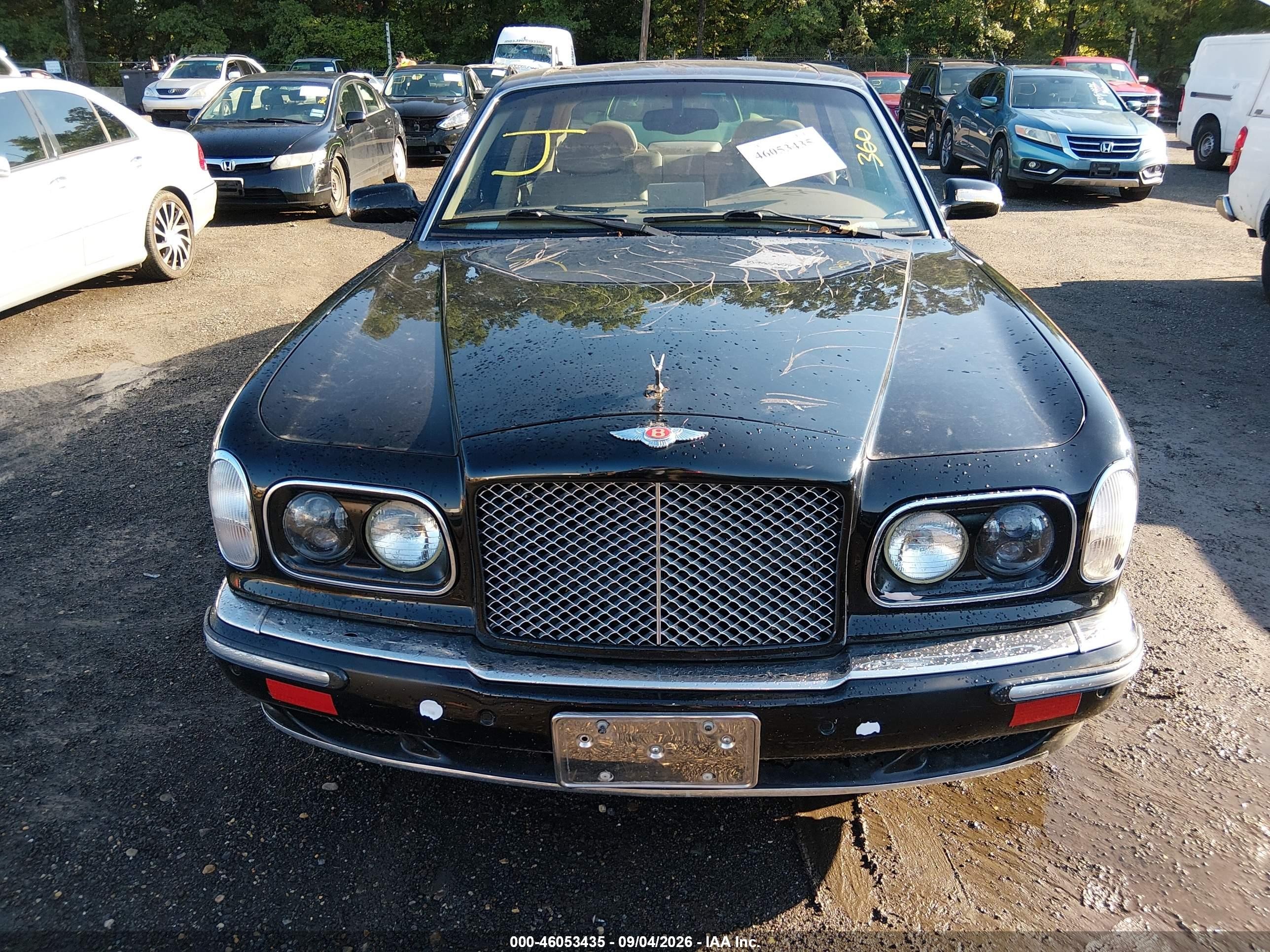 2001 Bentley Arnage   Black vin: SCBLC31E91CX06208