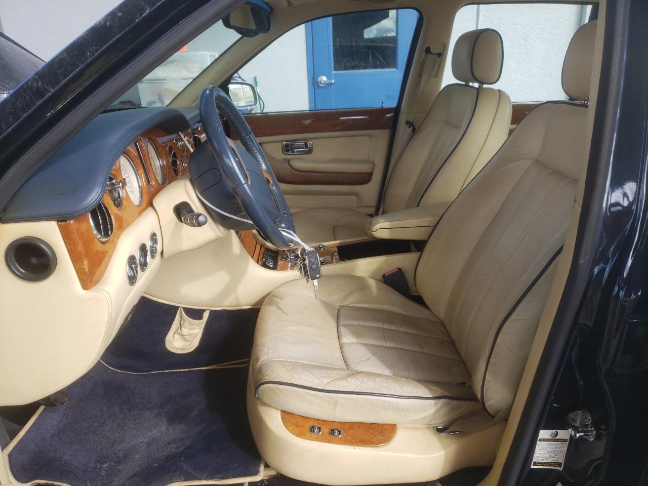 2005 Bentley Arnage Red Label Blue vin: SCBLC37F75CX10456