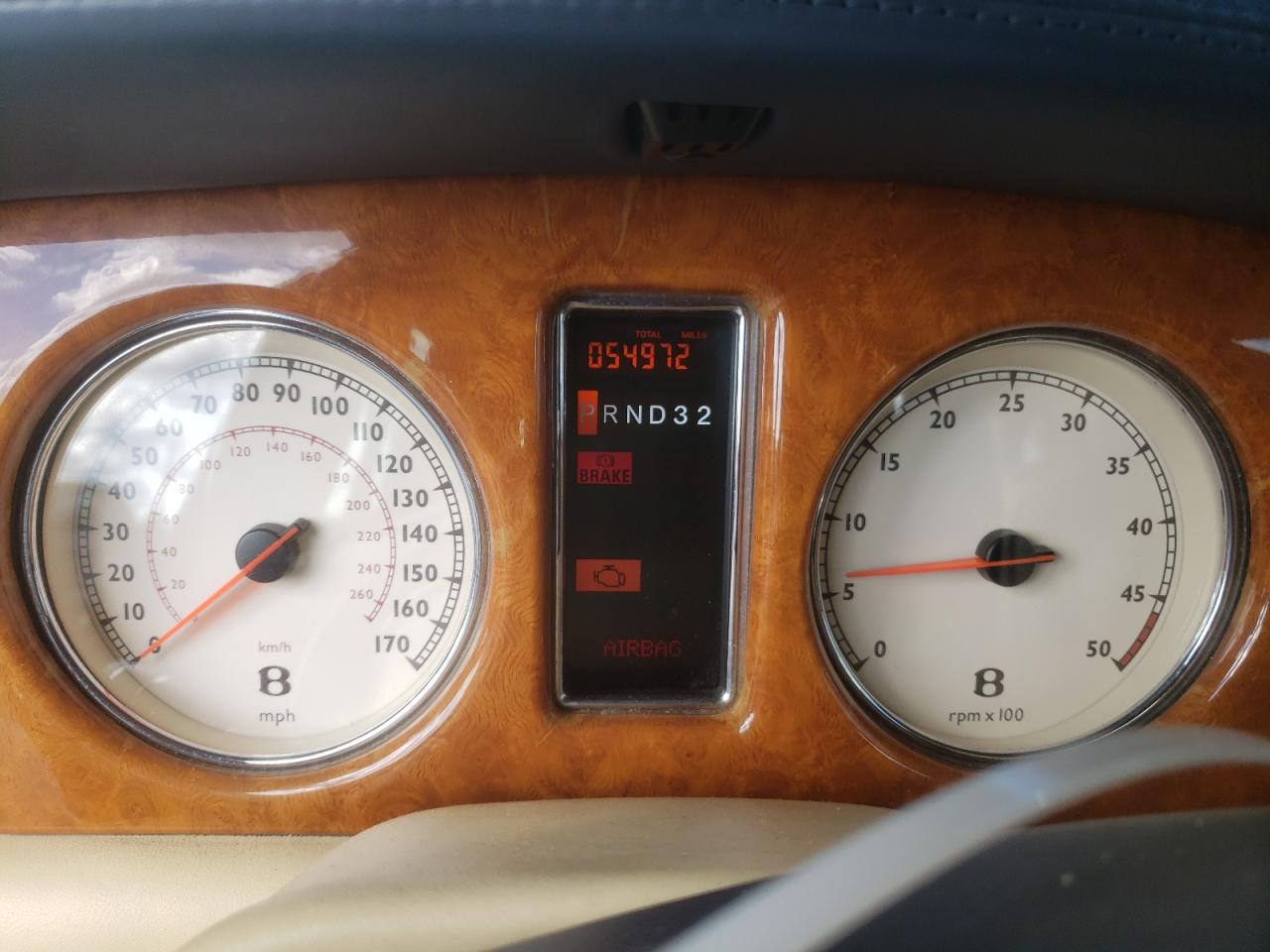 2005 Bentley Arnage Red Label Blue vin: SCBLC37F75CX10456