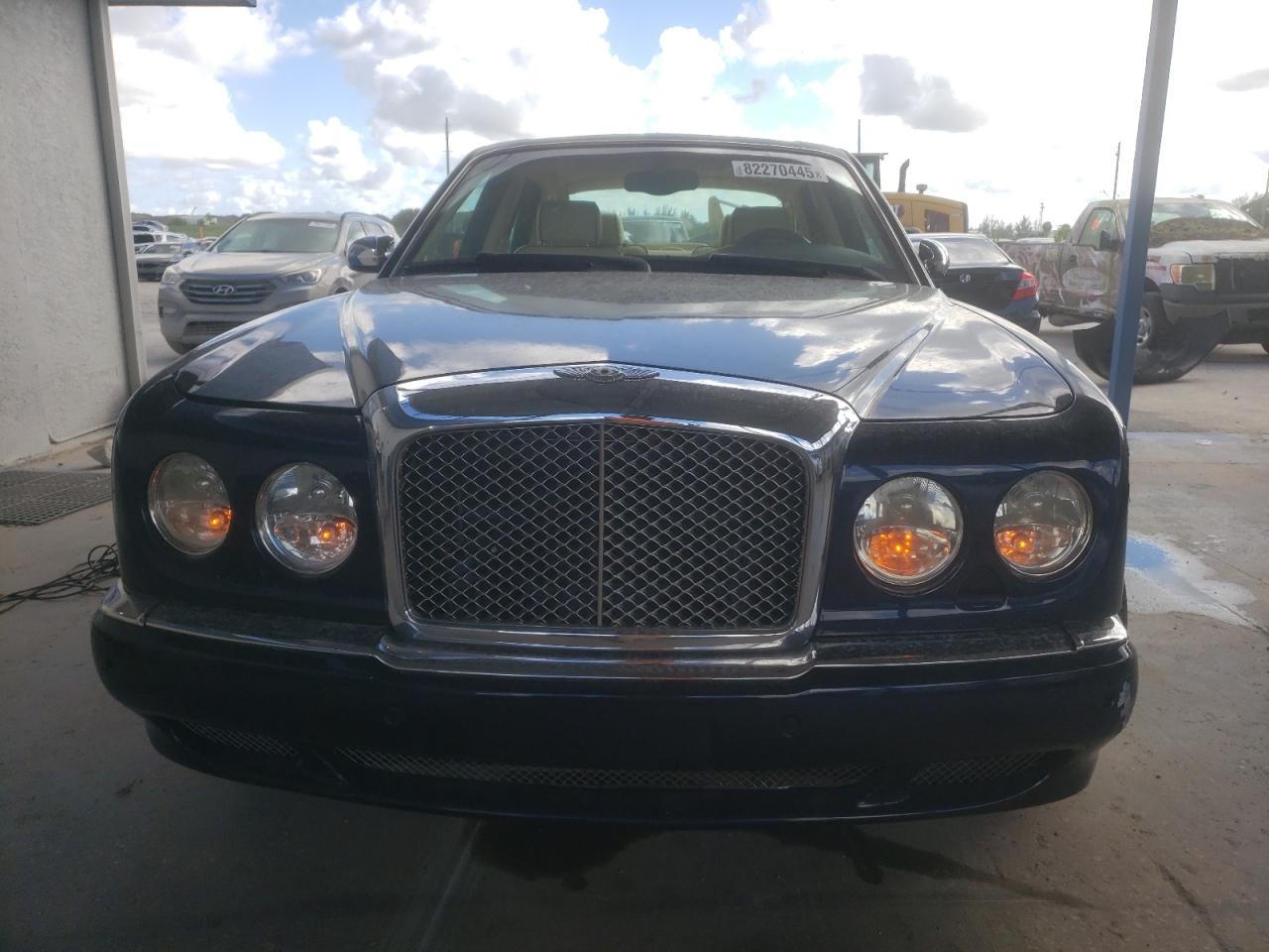 2005 Bentley Arnage Red Label Blue vin: SCBLC37F75CX10456