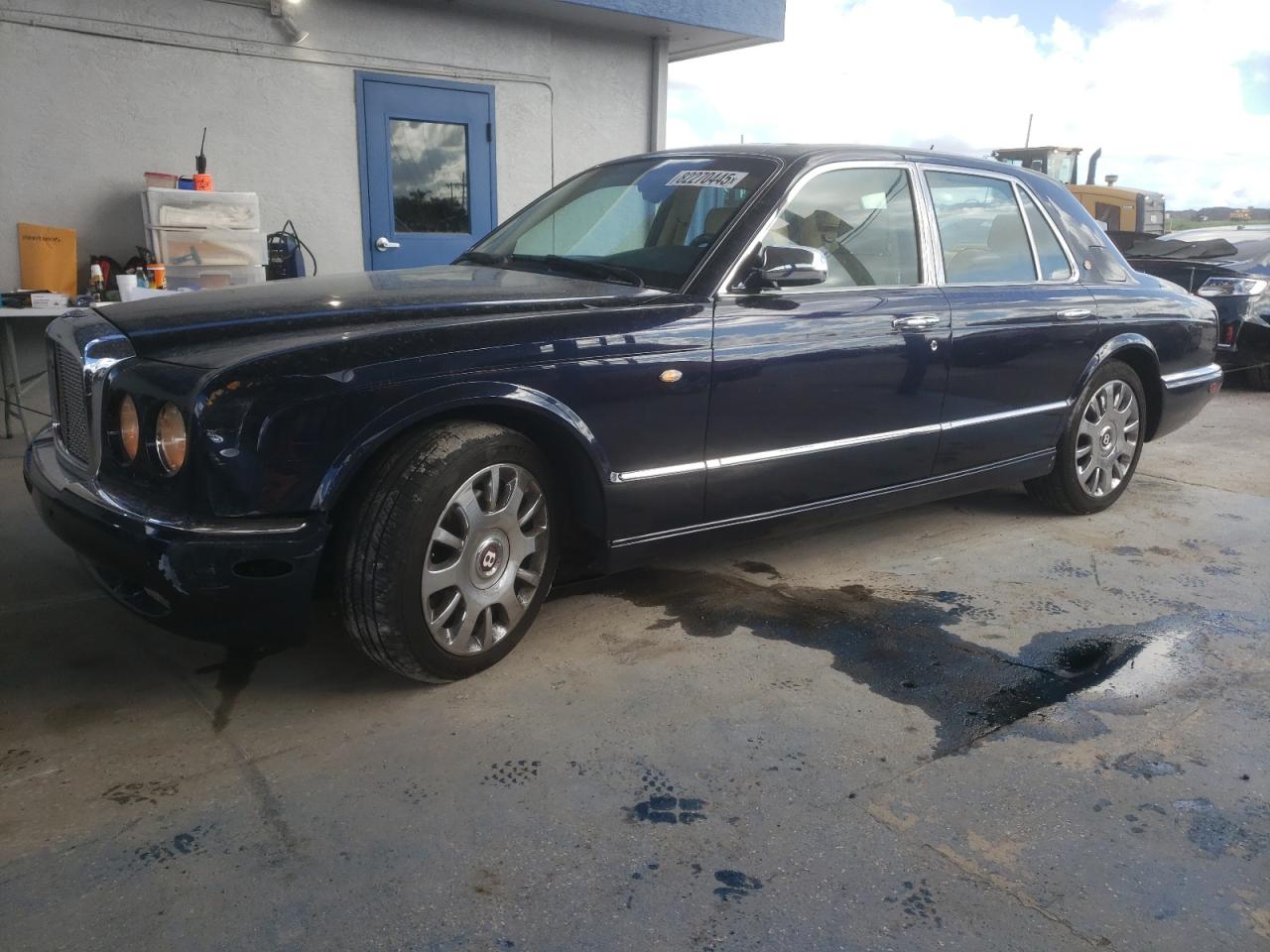 2005 Bentley Arnage Red Label Синий vin: SCBLC37F75CX10456