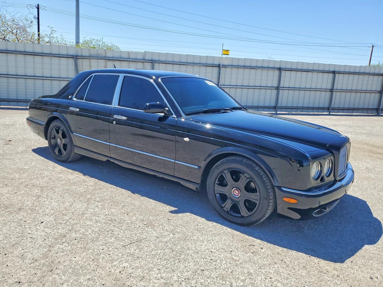 2007 Bentley Arnage R Black vin: SCBLC47J97CX12299
