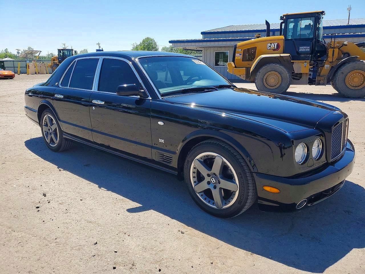 2007 Bentley Arnage T Black vin: SCBLF44J87CX12113