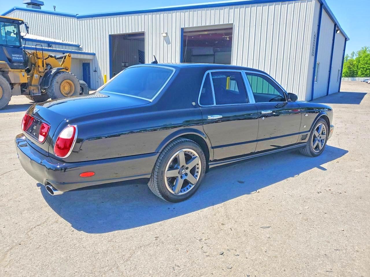 2007 Bentley Arnage T Black vin: SCBLF44J87CX12113
