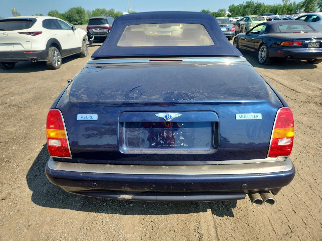 2003 Bentley Azure Blue vin: SCBZK25E63CX01195