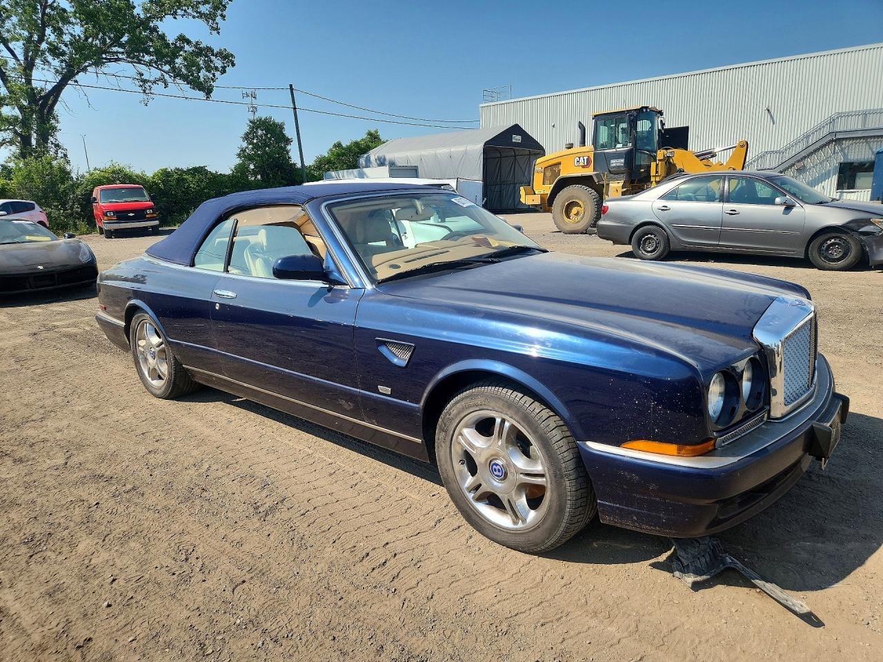 2003 Bentley Azure Blue vin: SCBZK25E63CX01195