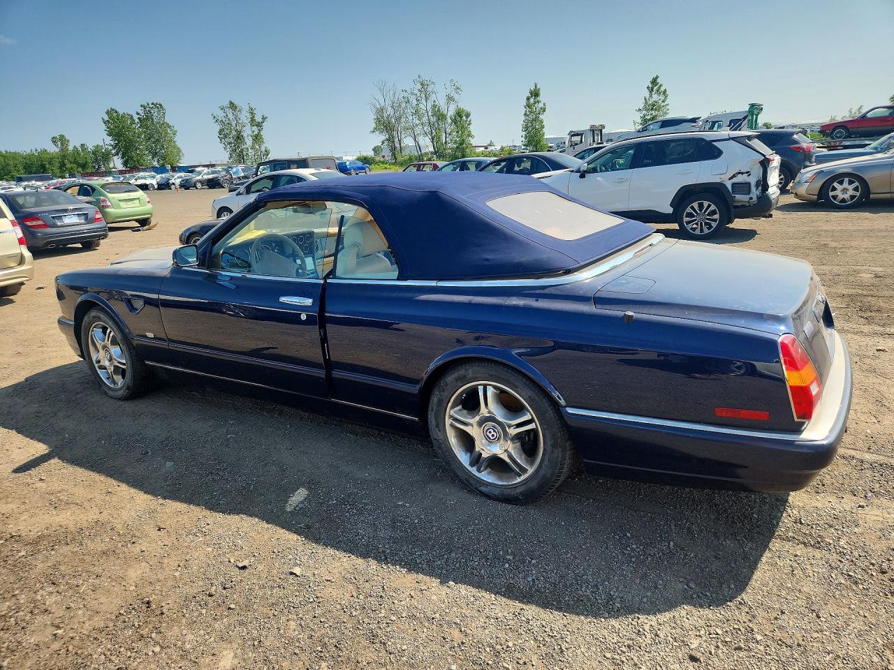 2003 Bentley Azure Blue vin: SCBZK25E63CX01195
