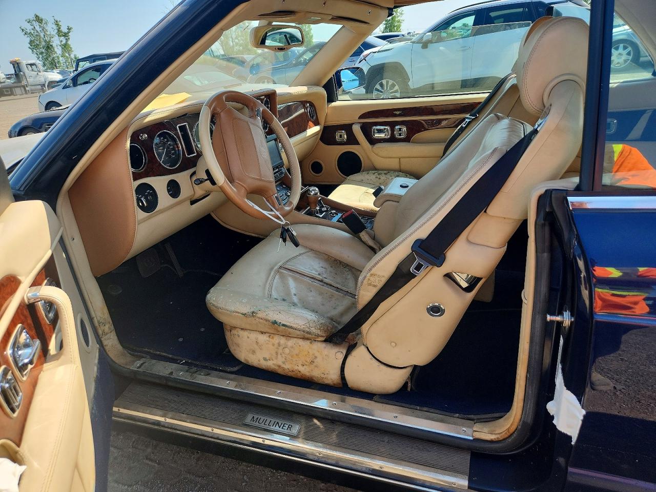 2003 Bentley Azure Blue vin: SCBZK25E63CX01195