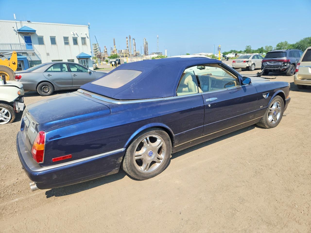 2003 Bentley Azure Blue vin: SCBZK25E63CX01195