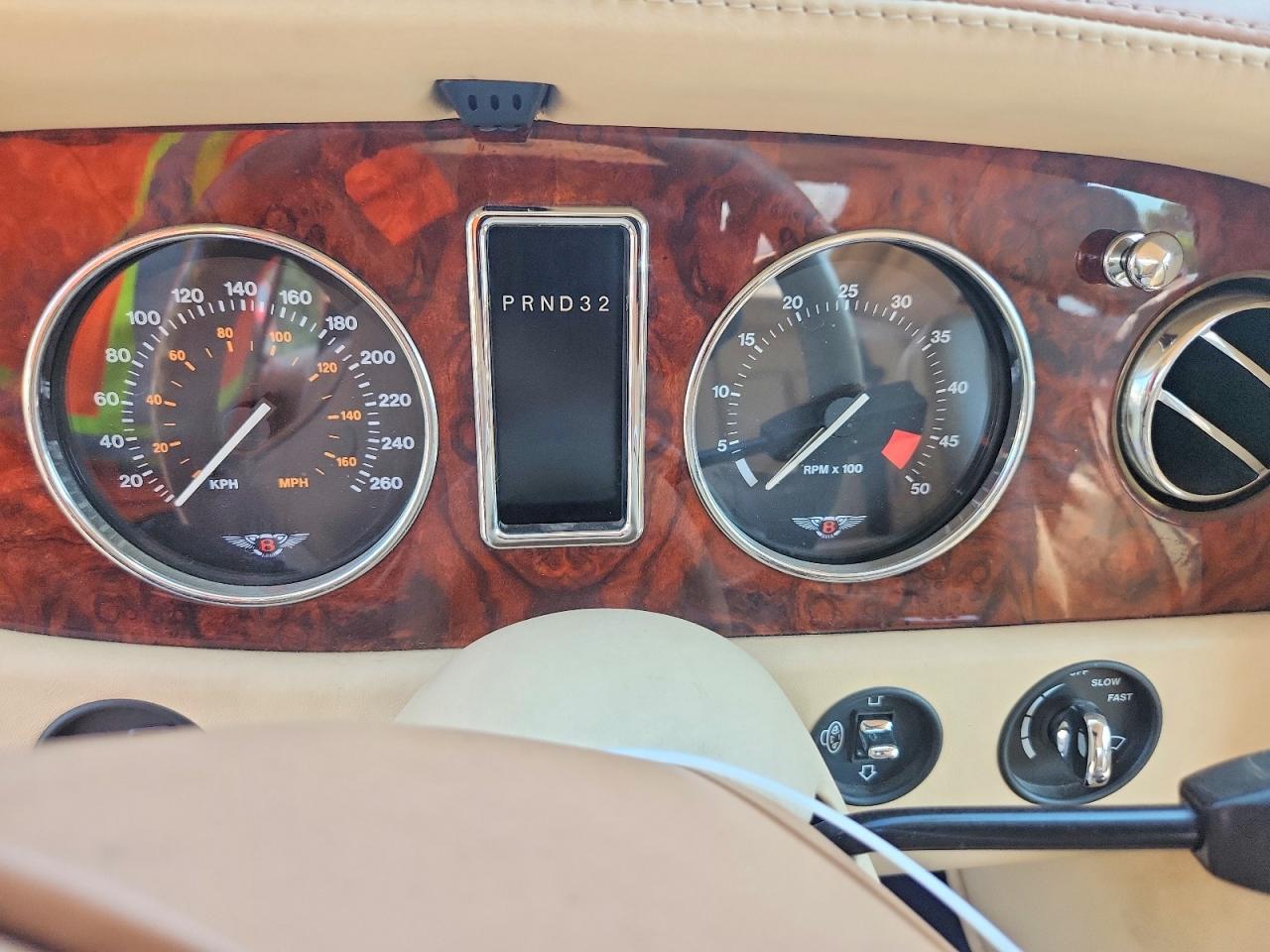 2003 Bentley Azure Blue vin: SCBZK25E63CX01195