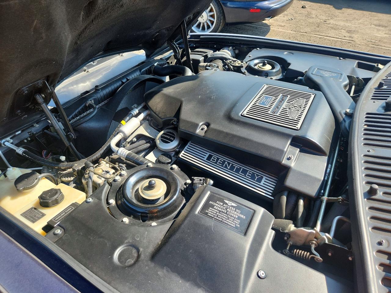 2003 Bentley Azure Blue vin: SCBZK25E63CX01195