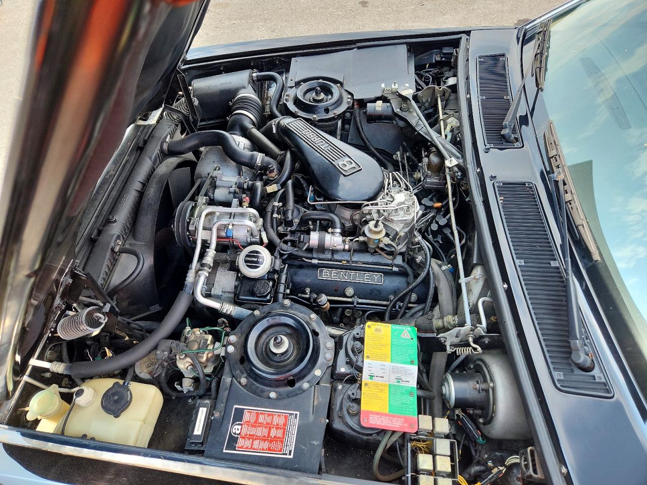 1991 Bentley Turbo R Black vin: SCBZR03D0MCX34737