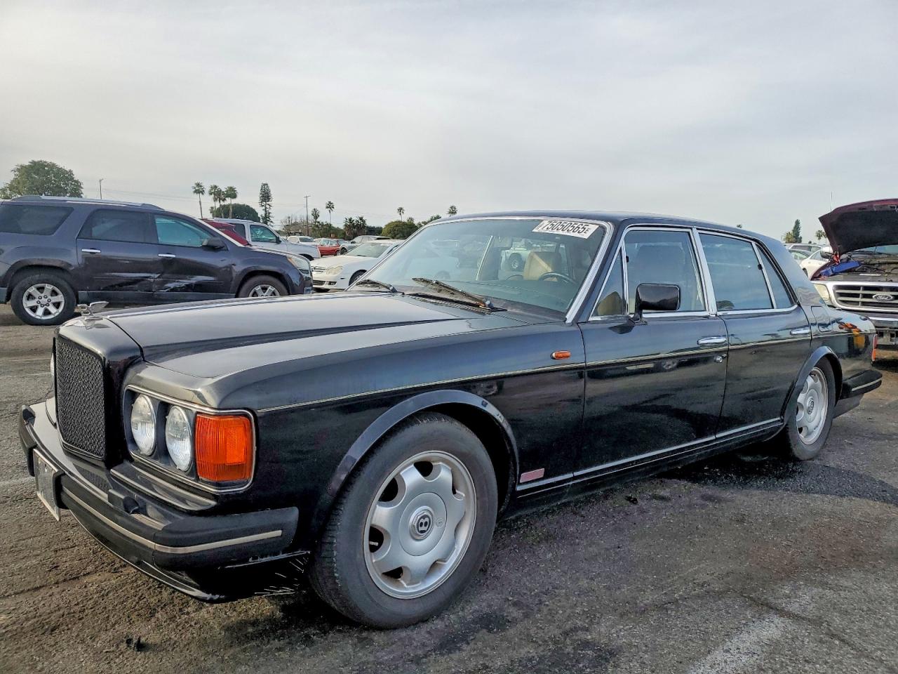 1991 Bentley Turbo R Black vin: SCBZR03D7MCX33892