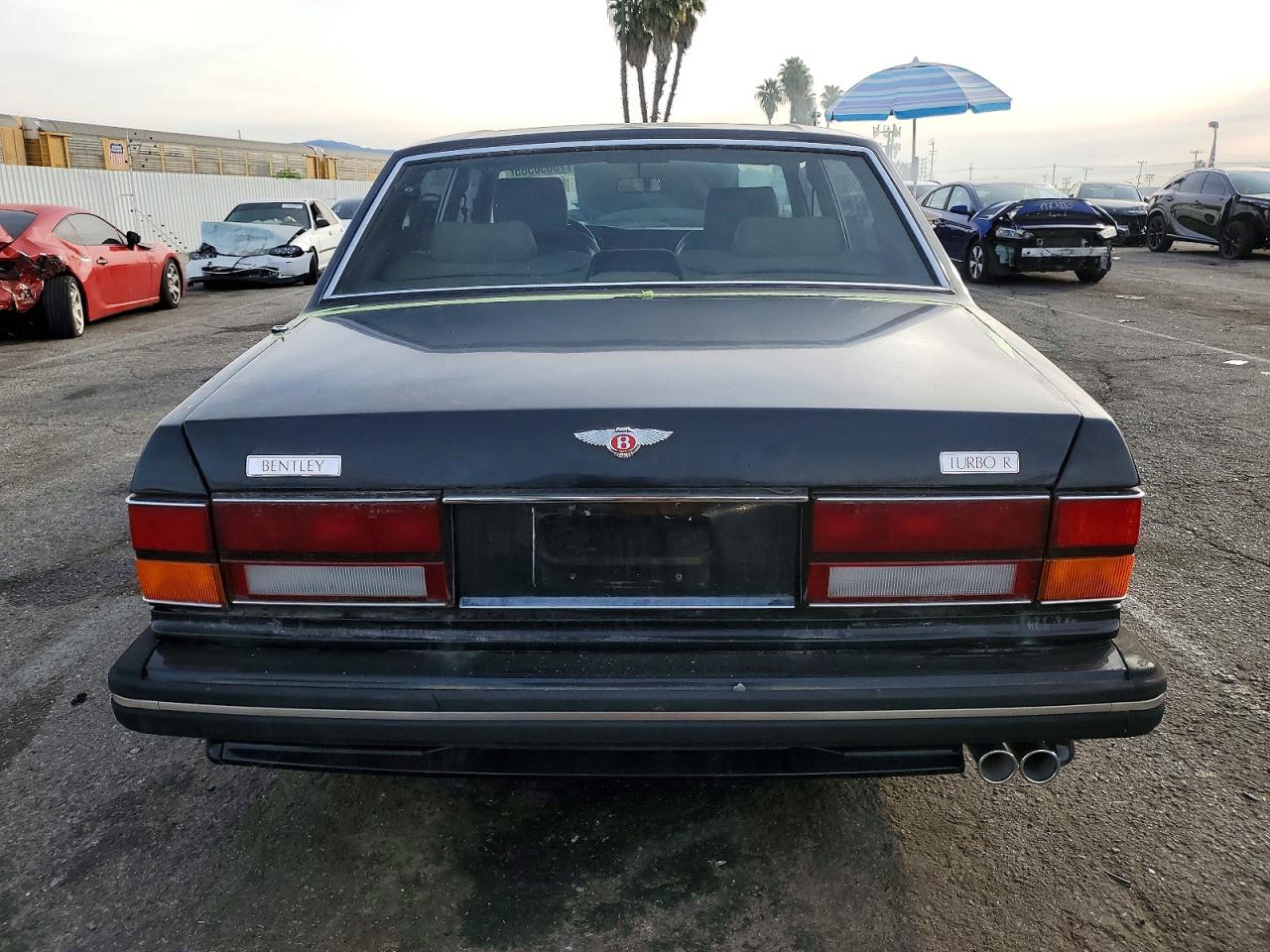 1991 Bentley Turbo R Black vin: SCBZR03D7MCX33892