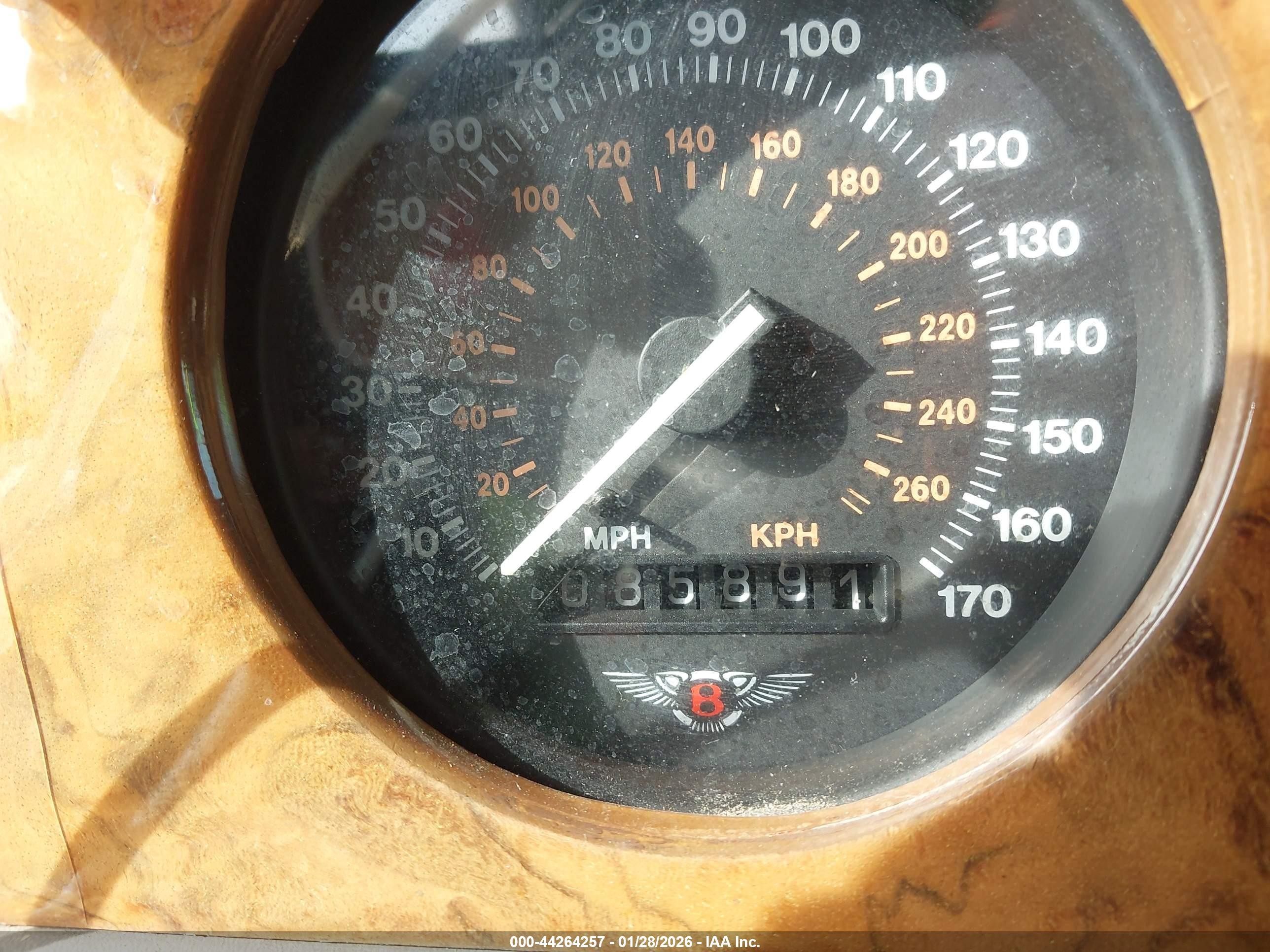 1990 Bentley Turbo R Золотой vin: SCBZR03D8LCX33558