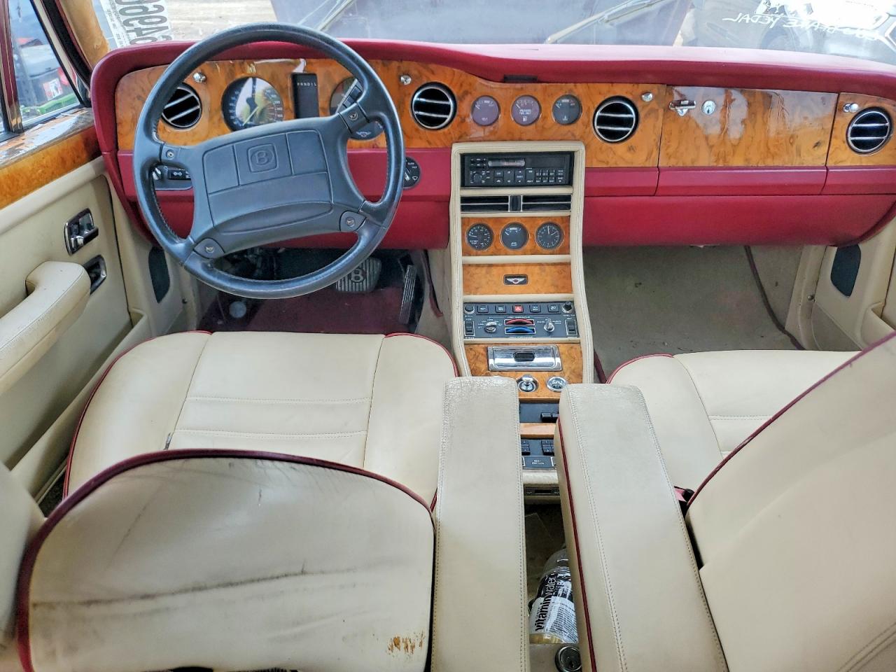 1991 Bentley Turbo R Red vin: SCBZR03D9MCX33747