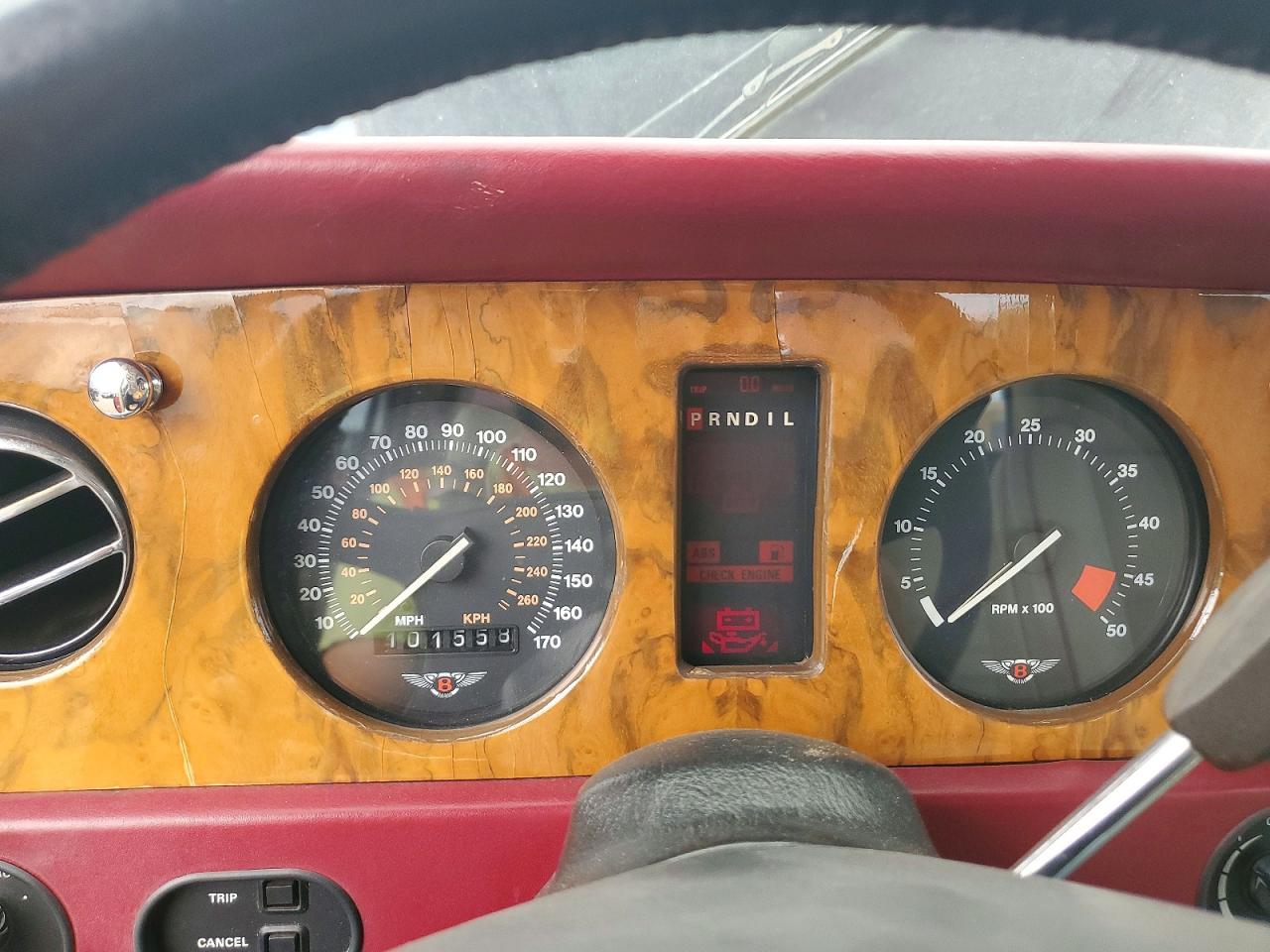1991 Bentley Turbo R Red vin: SCBZR03D9MCX33747