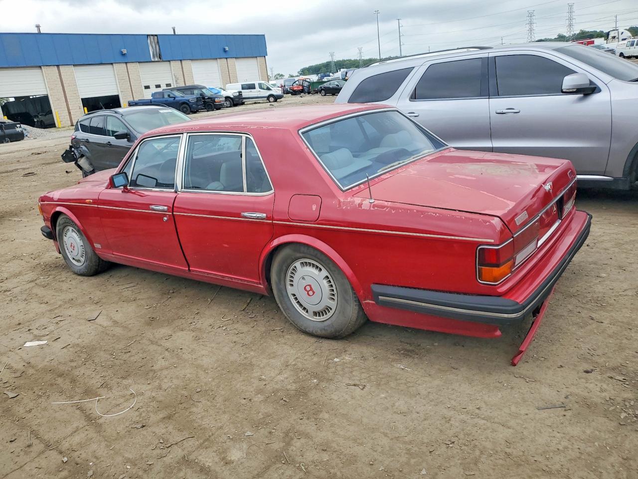 1991 Bentley Turbo R Red vin: SCBZR03D9MCX33747