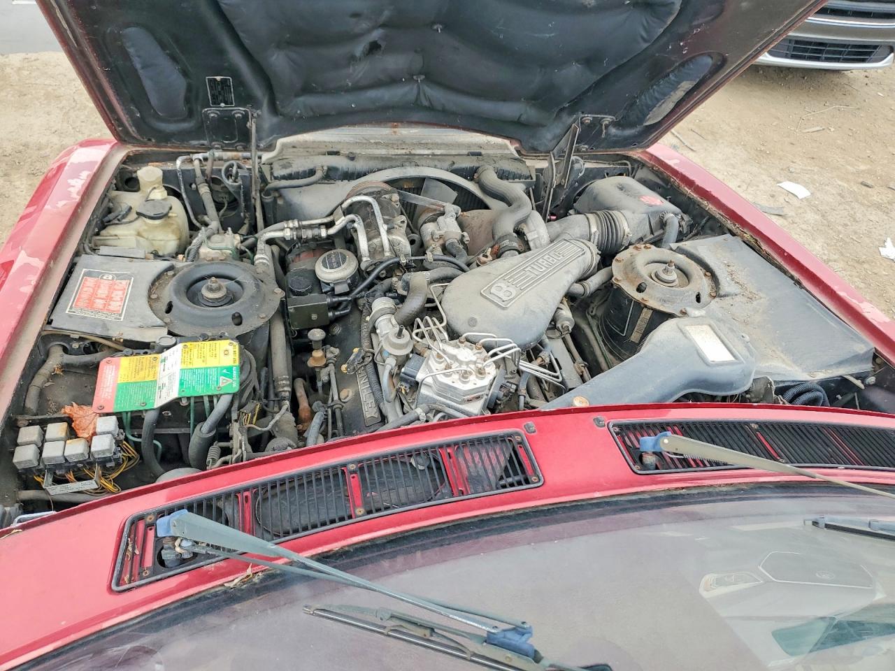 1991 Bentley Turbo R Red vin: SCBZR03D9MCX33747
