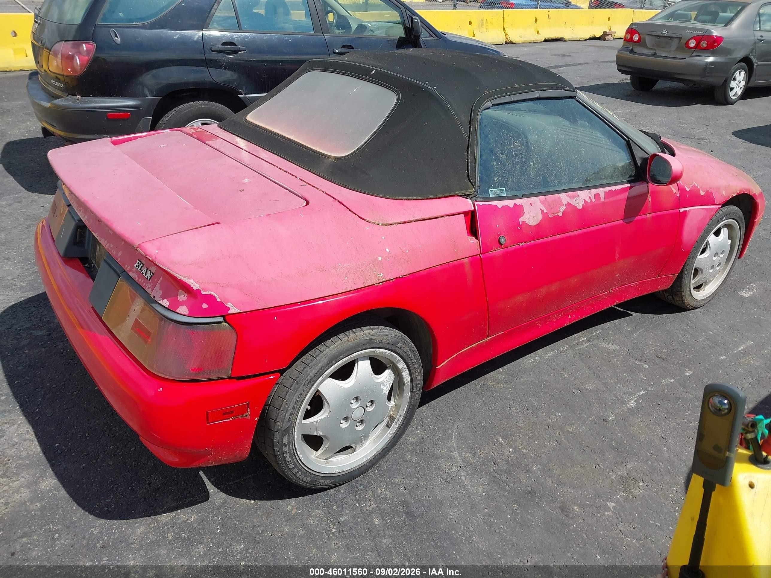 1991 Lotus Elan Se Red vin: SCCGA36B0MHF37398