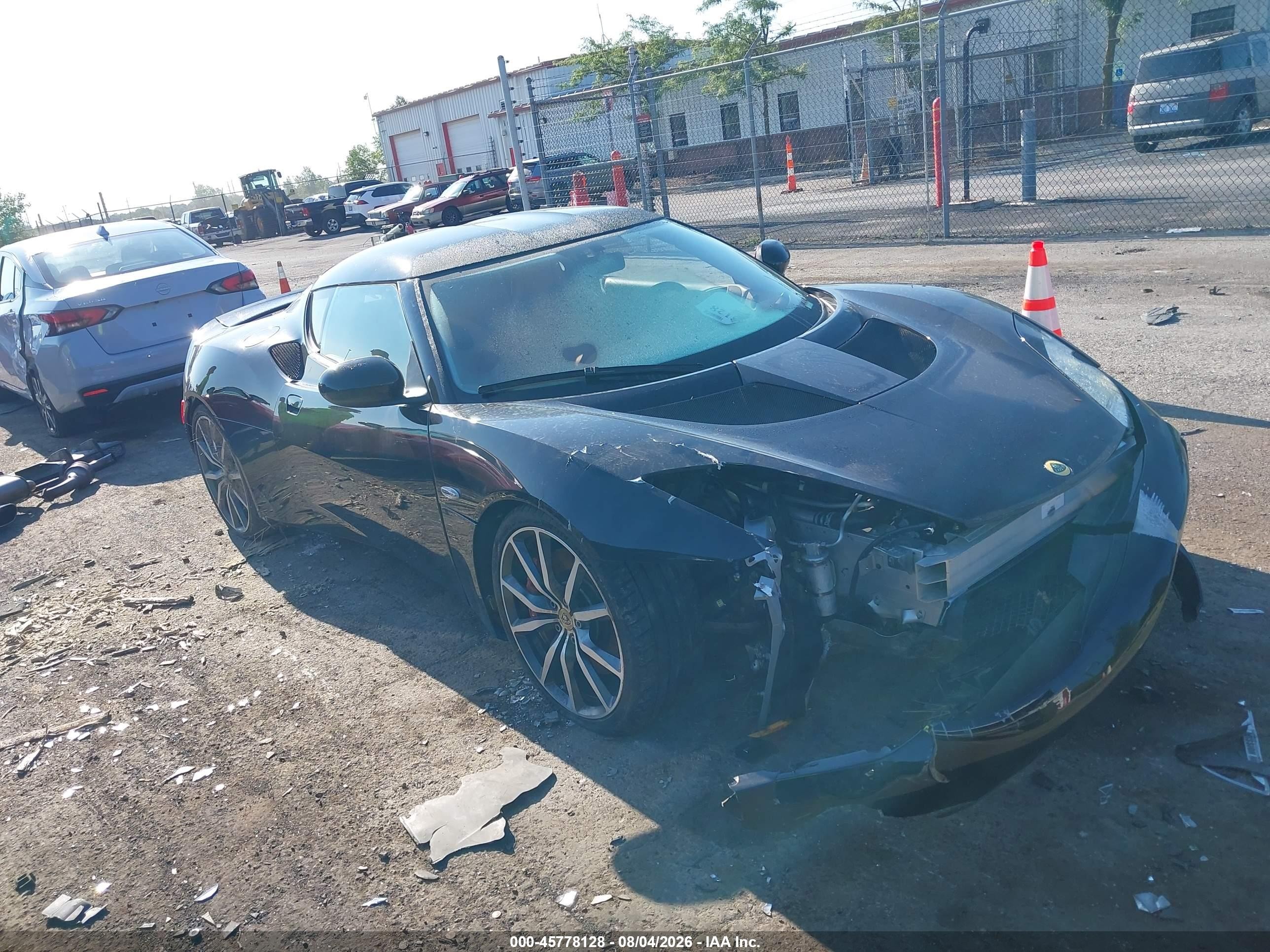 2014 Lotus Evora S 2+2 Black vin: SCCLMDSU8EHA10035