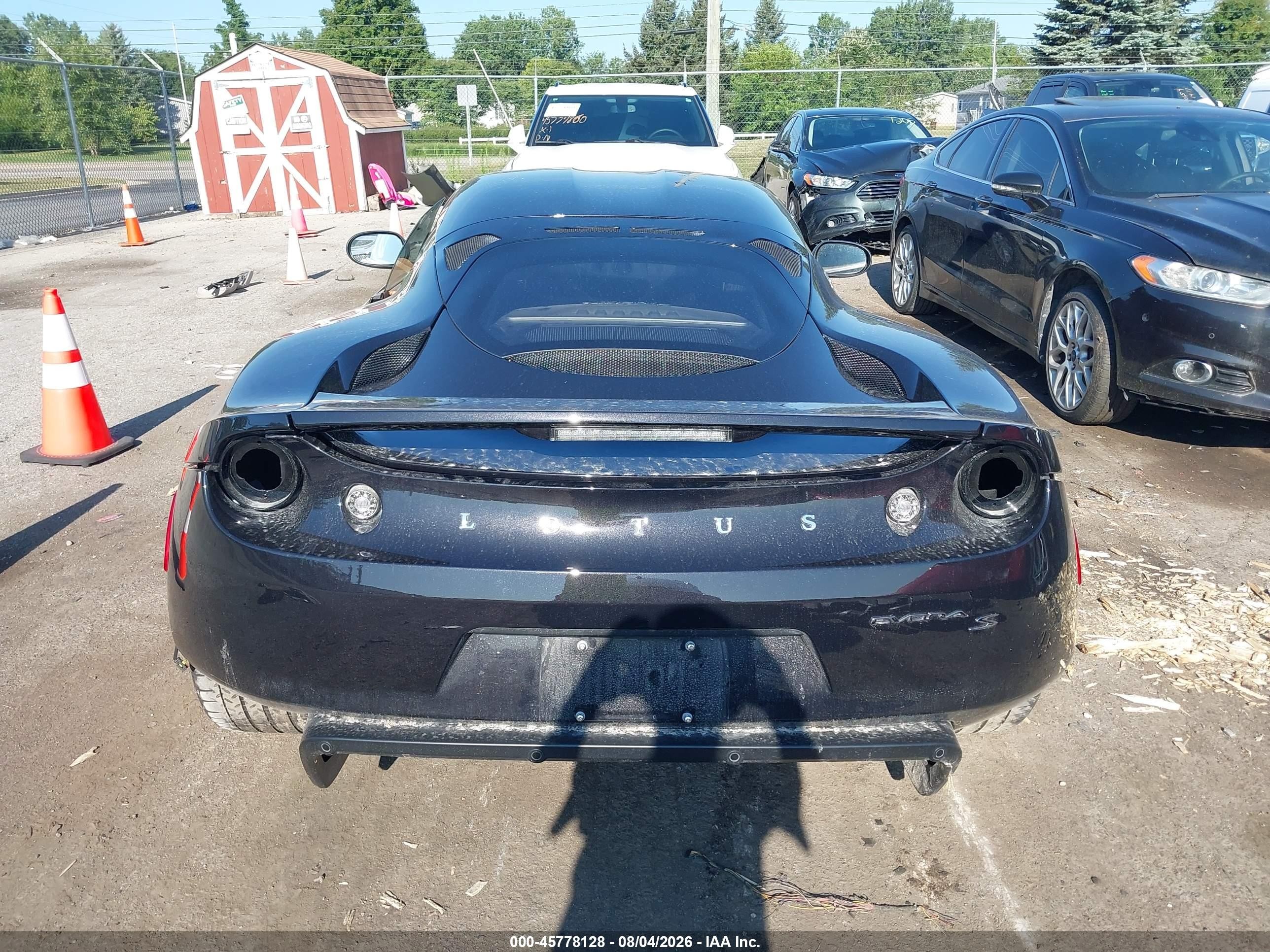2014 Lotus Evora S 2+2 Black vin: SCCLMDSU8EHA10035