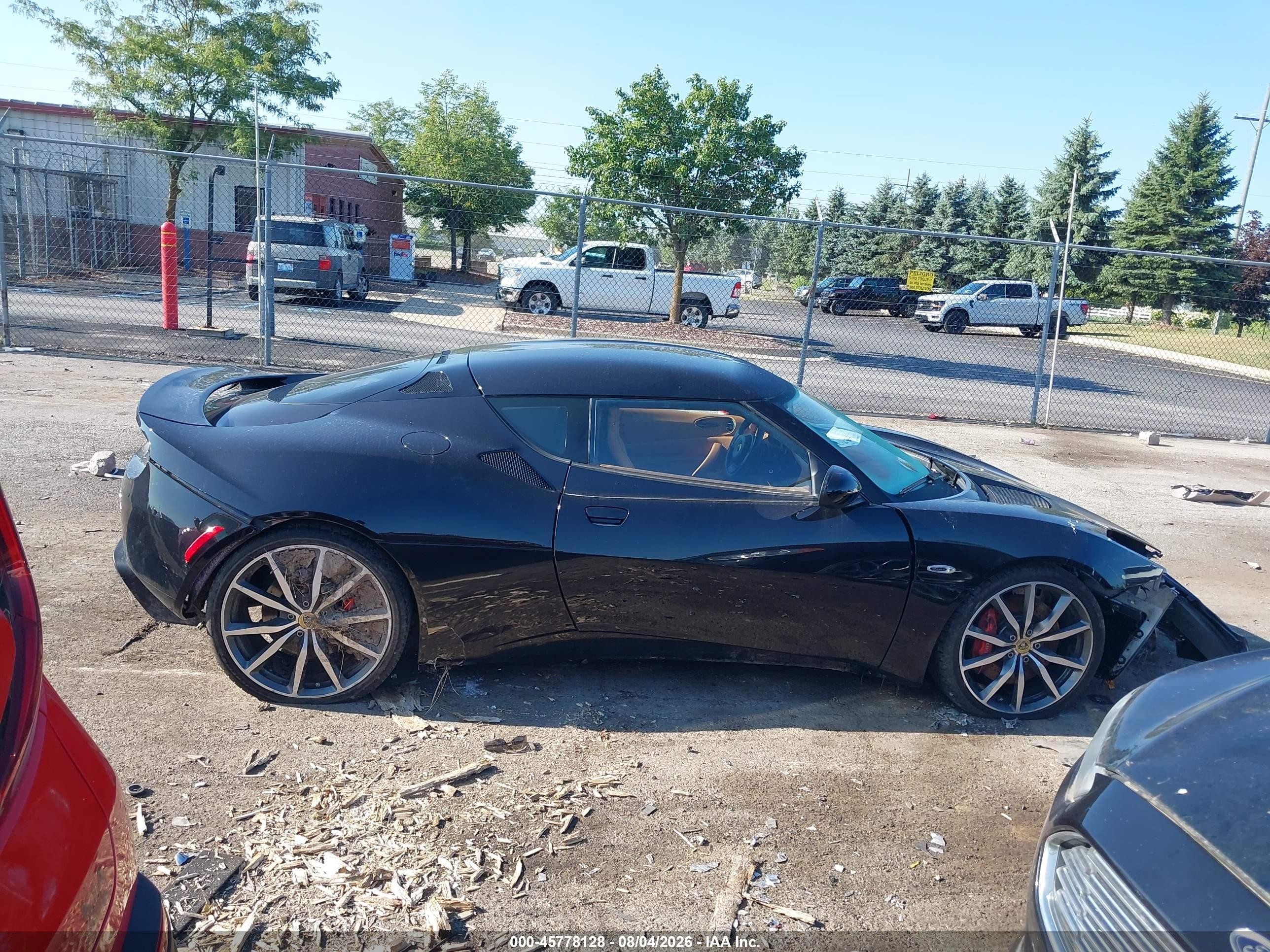 2014 Lotus Evora S 2+2 Black vin: SCCLMDSU8EHA10035