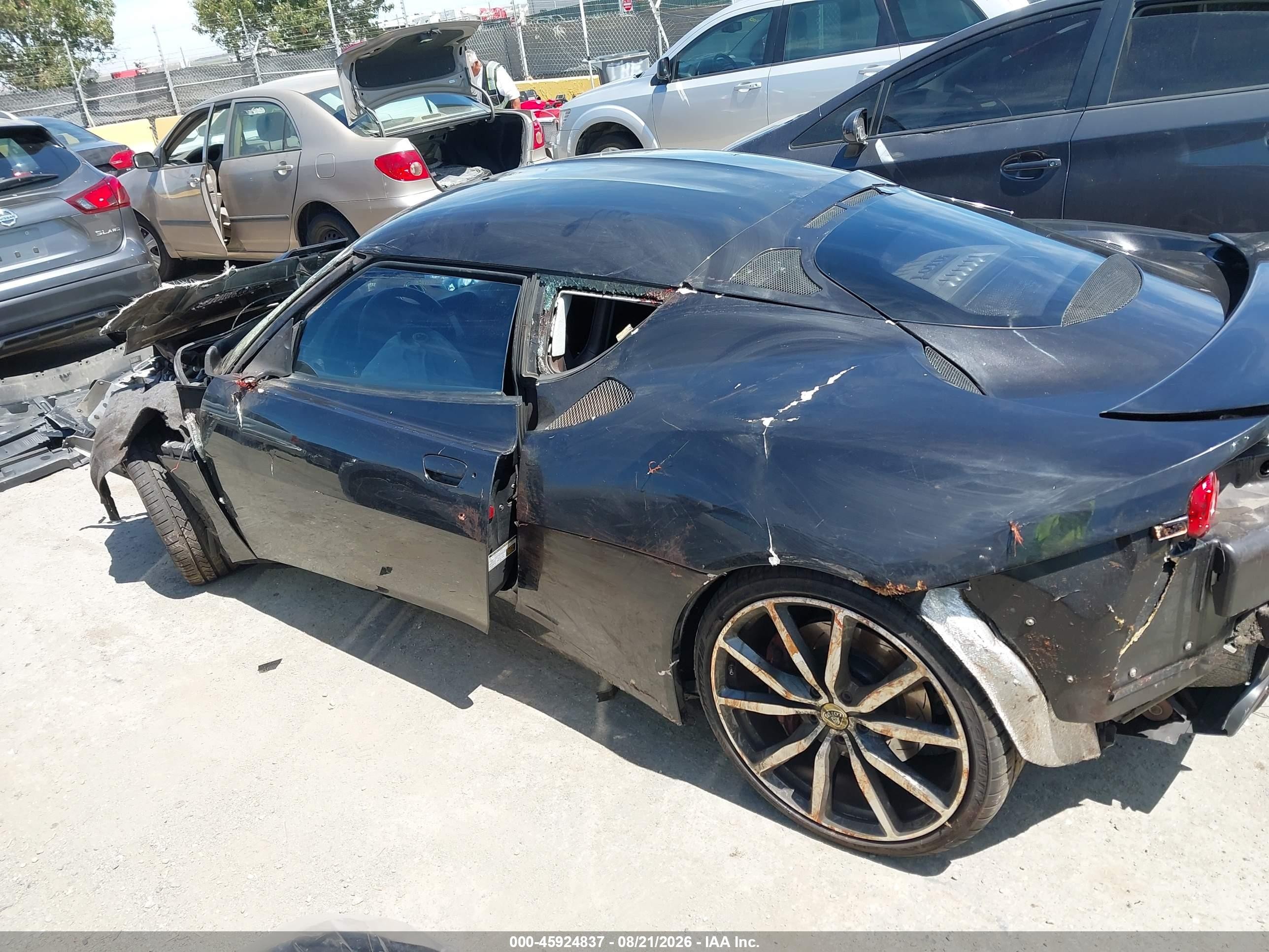 2014 Lotus Evora S 2+2 Black vin: SCCLMDSU8EHA10293