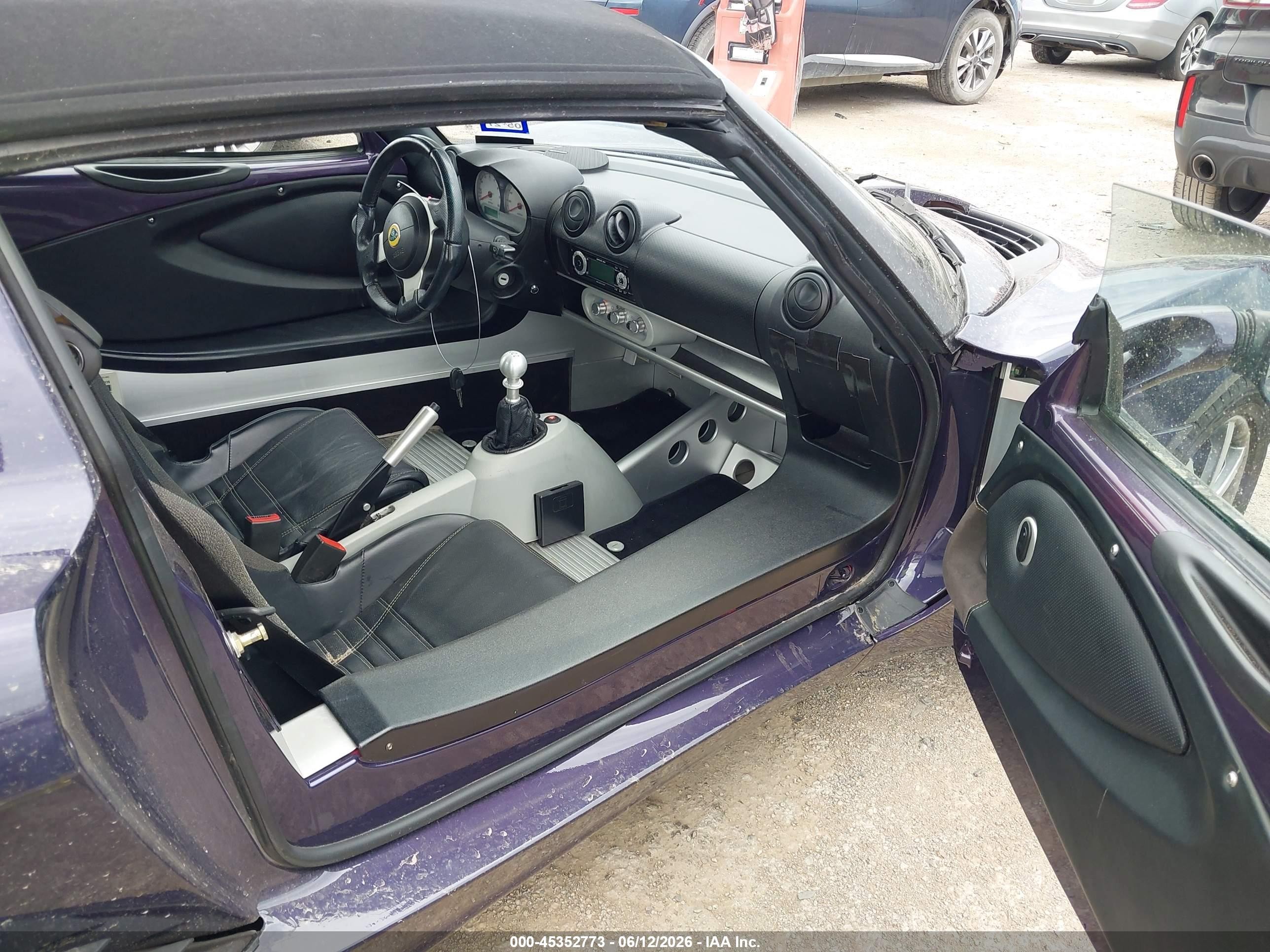 2006 Lotus Elise   Purple vin: SCCPC11106HL30569