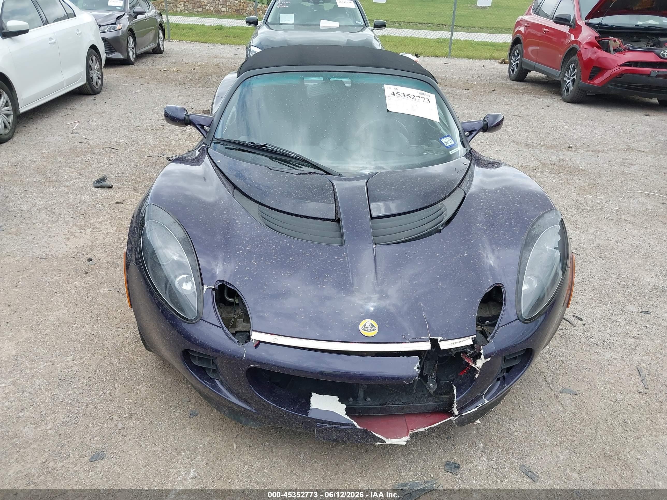 2006 Lotus Elise   Purple vin: SCCPC11106HL30569