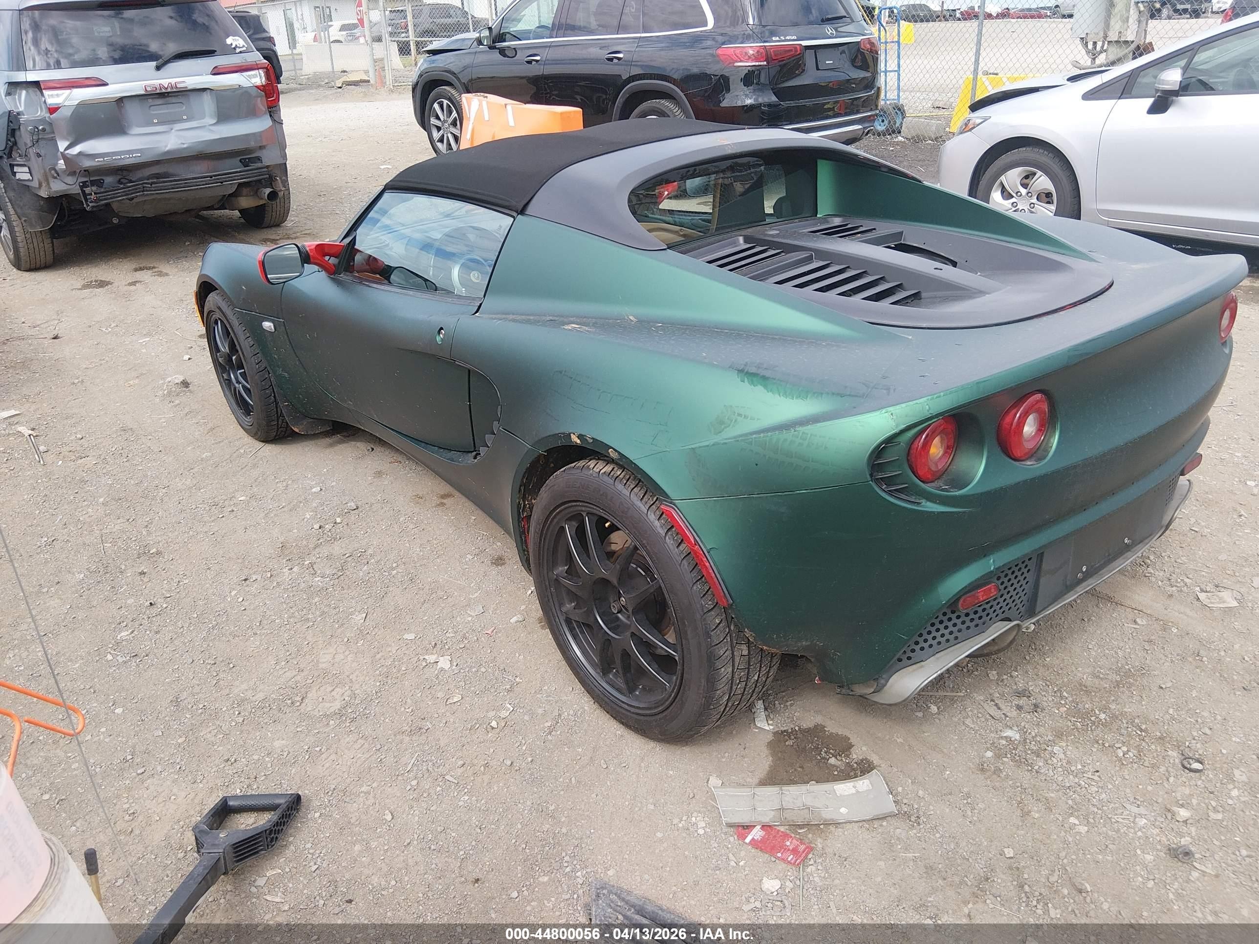 2005 Lotus Elise   Green vin: SCCPC11125HL31205