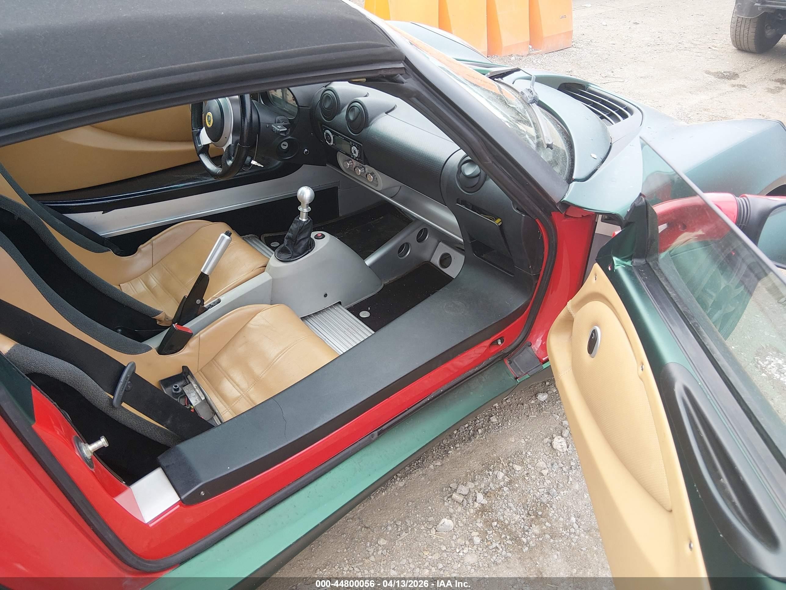 2005 Lotus Elise   Green vin: SCCPC11125HL31205