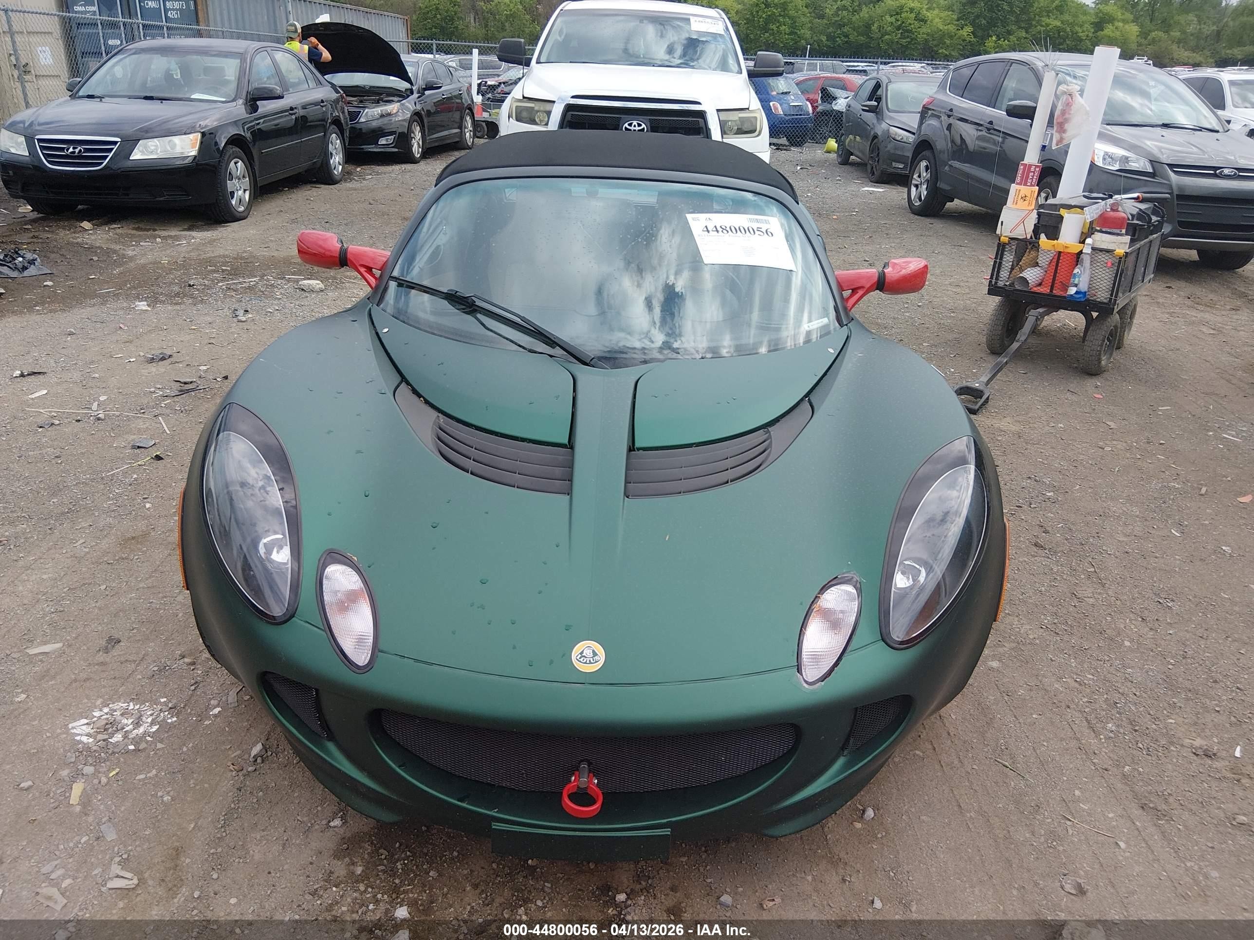 2005 Lotus Elise   Green vin: SCCPC11125HL31205