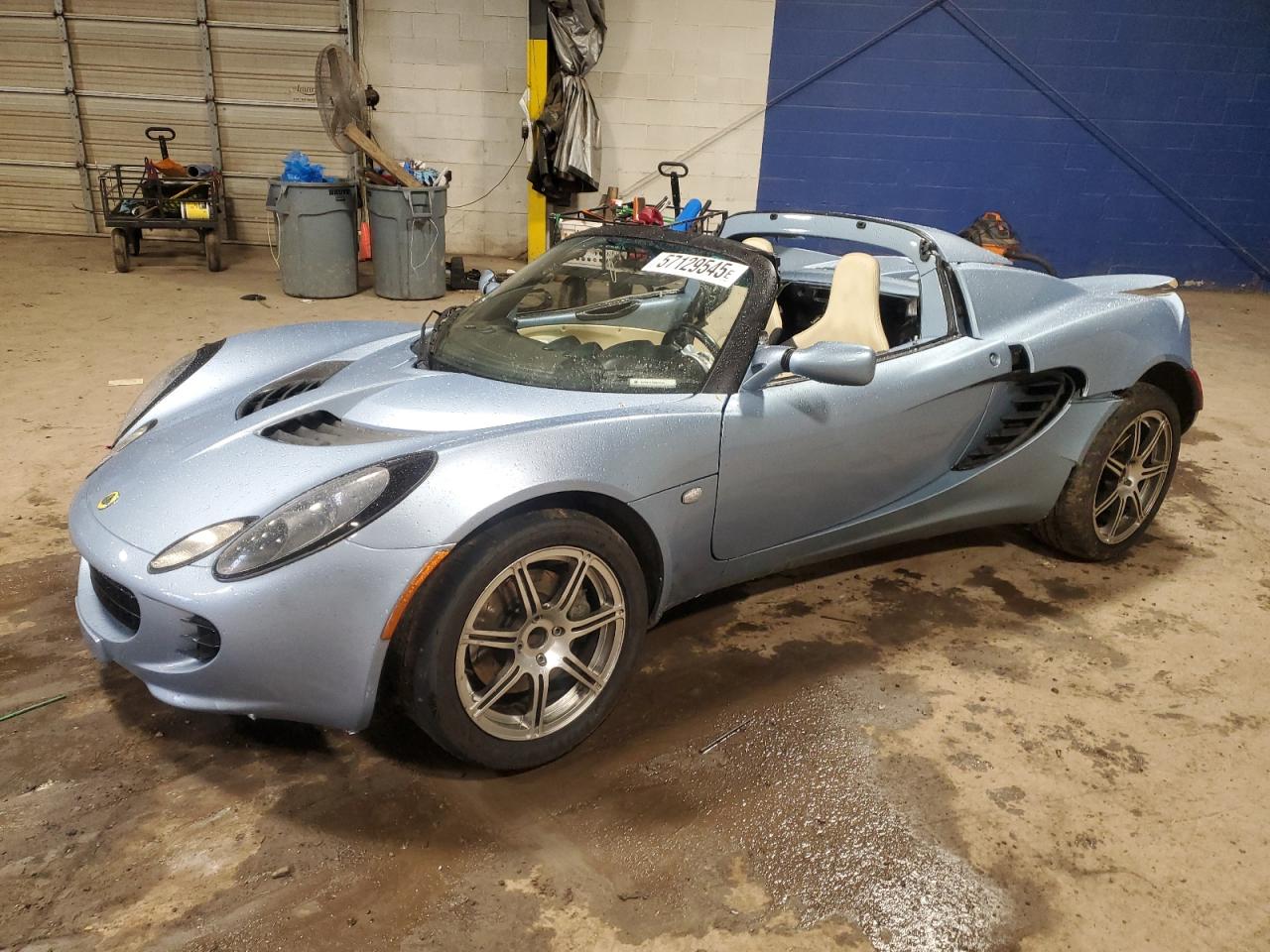 2006 Lotus Elise    Blue vin: SCCPC11126HL30430