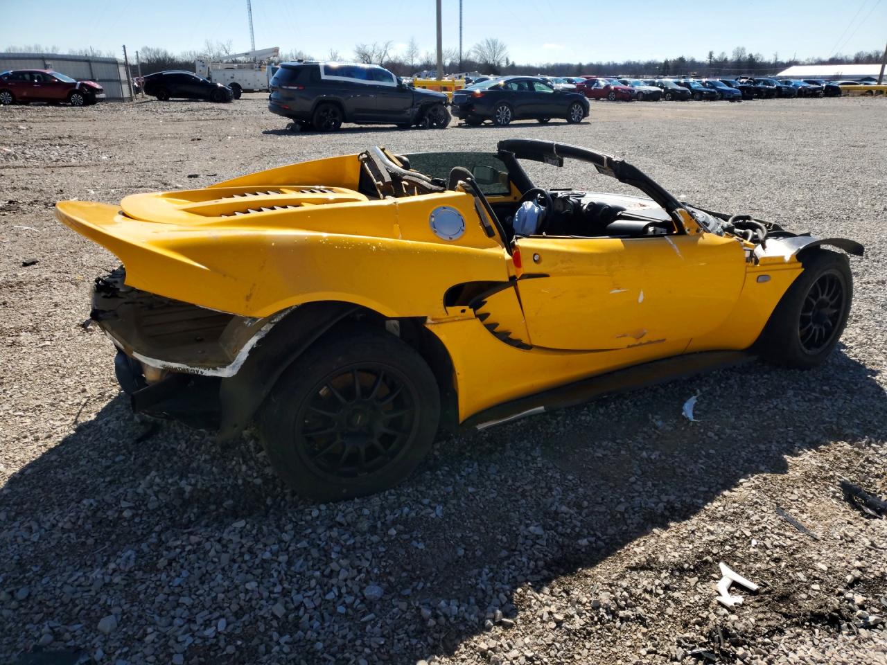 2005 Lotus Elise Yellow vin: SCCPC11185HL33279